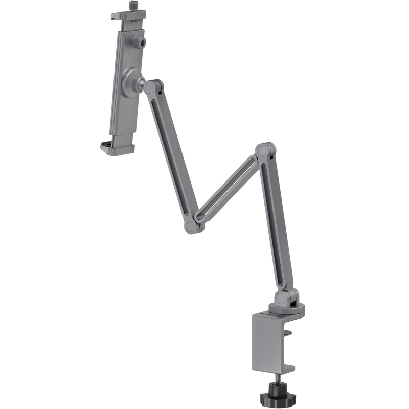 Support de tablette 6,1"-15", fixation de bureau, gris DS02-G