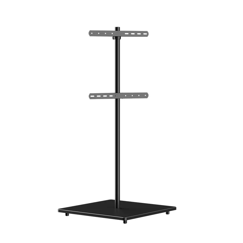 XTRARM Atria Carré Noir - Support TV sur pied rotatif 32"-65"